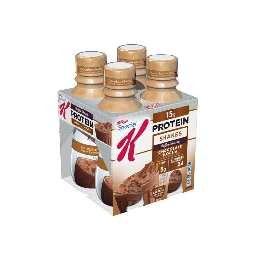 Kellogg's Special K Protein Shake, Chocolate Mocha, 15g Protein, 4 Ct