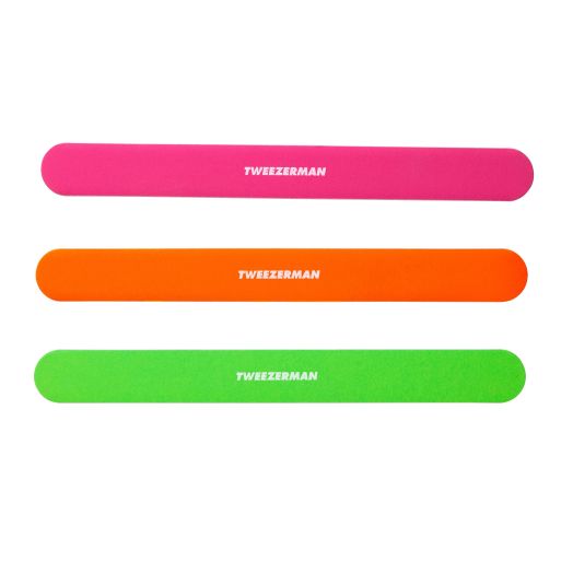 Tweezerman Neon Nail Files- 3 Pack