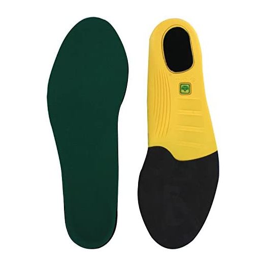 Spenco Polysorb Cross Trainer Athletic Cushioning Arch Support Shoe Insoles,Green Women's 11-12.5/Men's 10-11.5