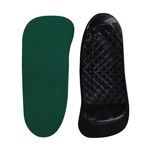 Spenco Rx Orthotic Arch Support 3/4 Length Shoe Insoles, Women's 11-12.5/Men's 10-11.5