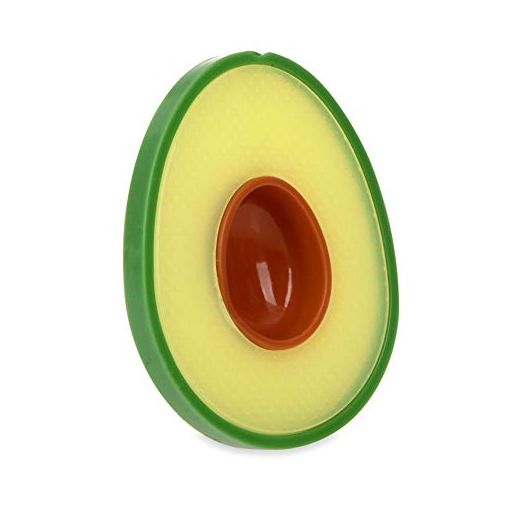 Nuby 100% Silicone Fruit Teether, Avacado w/Pit, 3M+
