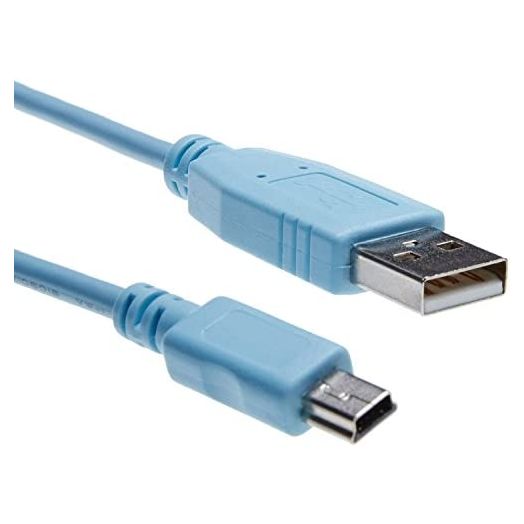 Cisco Console Cable 6 ft with USB Type A and mini-B / CAB-CONSOLE-USB=