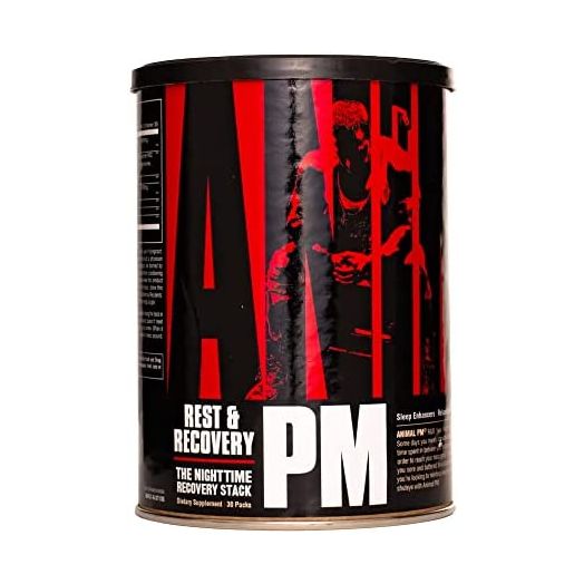 Animal PM - Zinc, Magnesium, Vitamin B6 - GBA + AKG - Immune and Recovery Complex - Sleep and Relaxation Complex - Night time Anabolic Recovery Stack - 30 Night Supply