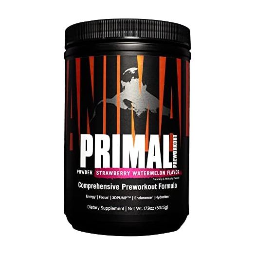 Animal Primal Preworkout Powder, Energy, Focus, Endurance, Hydration