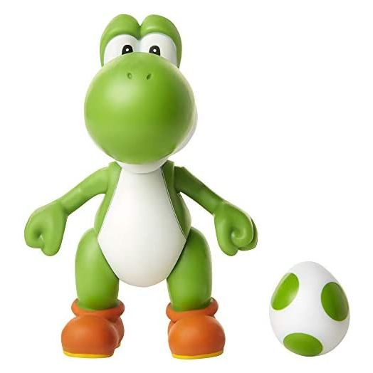 SUPER MARIO 4-Inch Acation Figures Green Yoshi with Egg