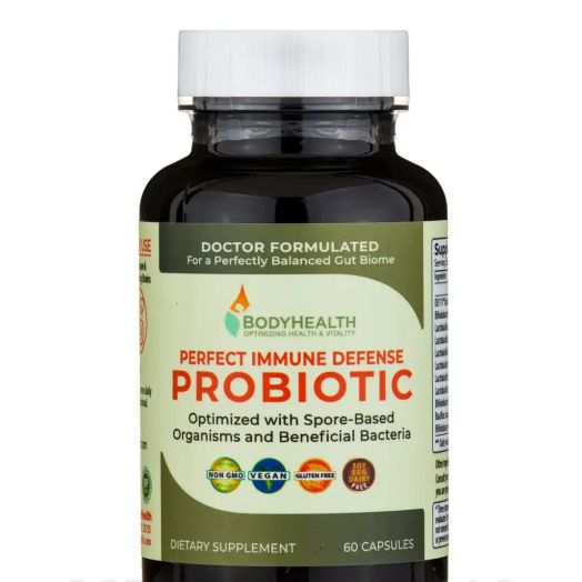 Body Health Perfect Immune Defense Probiotic - 60 Capsules