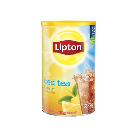 Lipton Lemon Iced Tea Mix, 28 qt