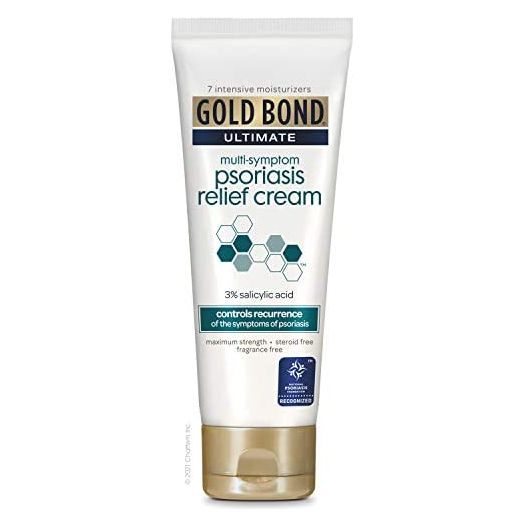 Gold Bond Ultimate Multi-Symptom Psoriasis Relief Cream for Itchy & Scaling Skin, 4 oz.