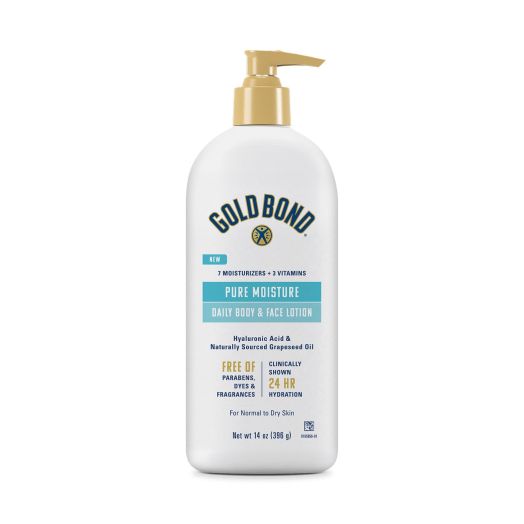 Gold Bond Lotion, Pure Moisture, 14 oz Bottle