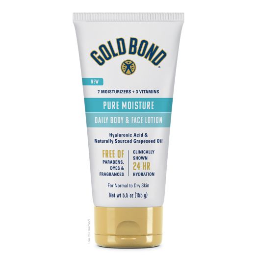 Gold Bond Lotion, Pure Moisture, 5.5 oz Tube