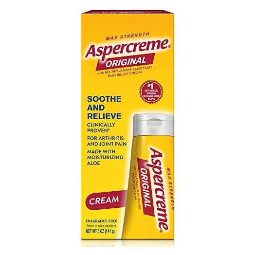 Aspercreme Maximum Strength Pain Relief Cream with Aloe, 5 oz, for Arthritis, Joint & Muscle Pain | Aspercreme