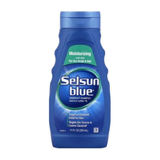 Selsun Blue Moisturizing with Aloe Dandruff Shampoo, 11 Oz