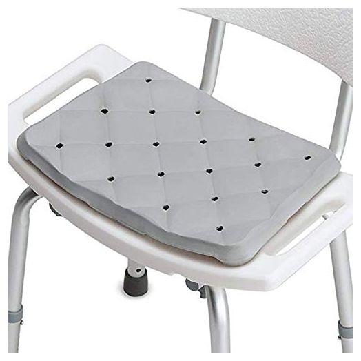 DMI Bath Seat Foam Cushion for Transfer Benches, Shower Chairs, Bath Chairs, Stadium Seats, Bathtub Cushion or Kneeling Mat, Kneeling Pad, Waterproof Foam and Slip-Resistant, 1.3 Inches Thick