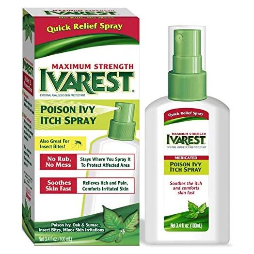 Ivarest Poison Ivy Itch Spray, 3.4 Fl Oz (1)