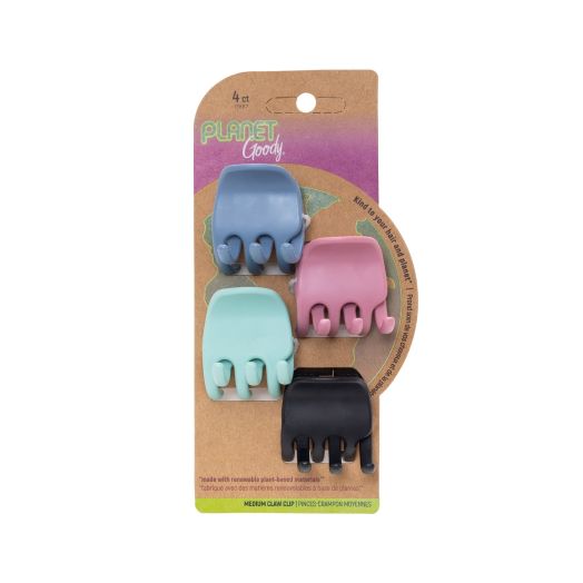 Planet Goody® Bright Heritage Claw Clips, 4 CT