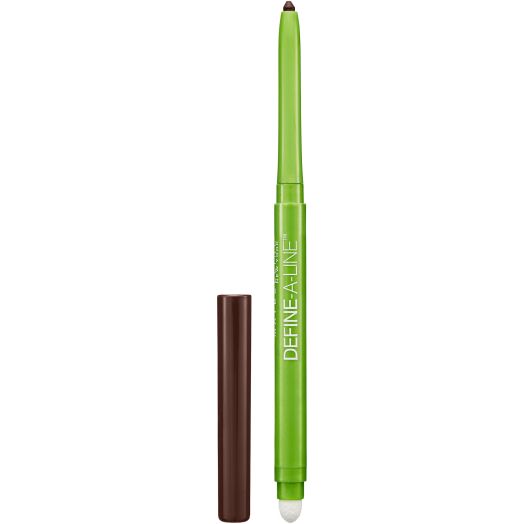 Maybelline Define-A-Line Mechanical Eyeliner with Built-in Sharpener, Brownish Black, 0.01 oz