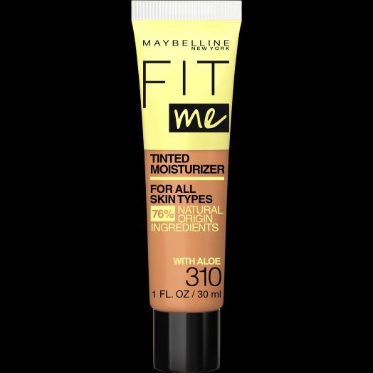 Maybelline Fit Me Tinted Moisturizer, Natural Coverage, Face Makeup, 310, 1 fl oz