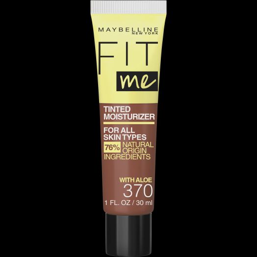 Maybelline Fit Me Tinted Moisturizer, Natural Coverage, Face Makeup, 370, 1 fl oz