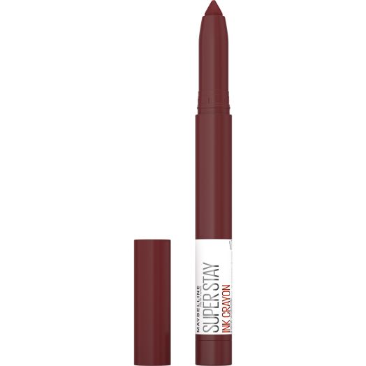 Maybelline Super Stay Ink Crayon Lipstick, Matte Longwear Lipstick, Drive The Future, 0.04 oz.
