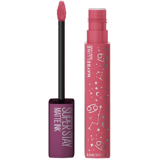 Maybelline Super Stay Matte Ink Liquid Lipstick, Into the Zodiac, Cancer, 0.17 fl. oz.