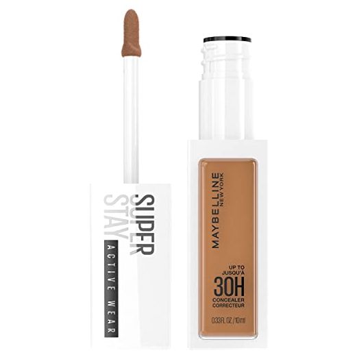 Maybelline New York Super Stay Liquid Concealer Makeup, Full Coverage Concealer, Up to 30 Hour Wear, Transfer Resistant, Natural Matte Finish, Oil-free, Available in 16 Shades, 45, 0.33 Fl Oz