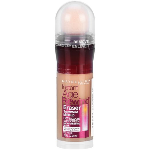 Maybelline Instant Age Rewind Eraser Treatment Makeup with SPF 18, Nude, 0.68 fl oz | MAYBELLINE COSMETICS