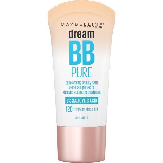 Maybelline Dream Pure BB Cream 8-in-1 Skin Perfector, Medium, 1 fl oz
