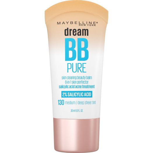 Maybelline Dream Pure BB Cream 8-in-1 Skin Perfector, Medium/Deep, 1 fl oz
