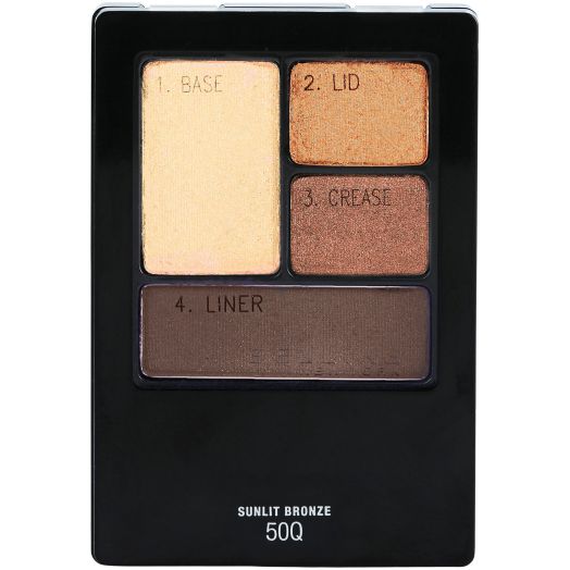 Maybelline Expert Wear Eyeshadow Quads, Sunlit Bronze, 0.17 oz