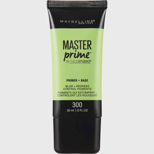 Maybelline Facestudio Master Prime Primer Makeup, Blur + Redness Control Pigments, 1 fl oz