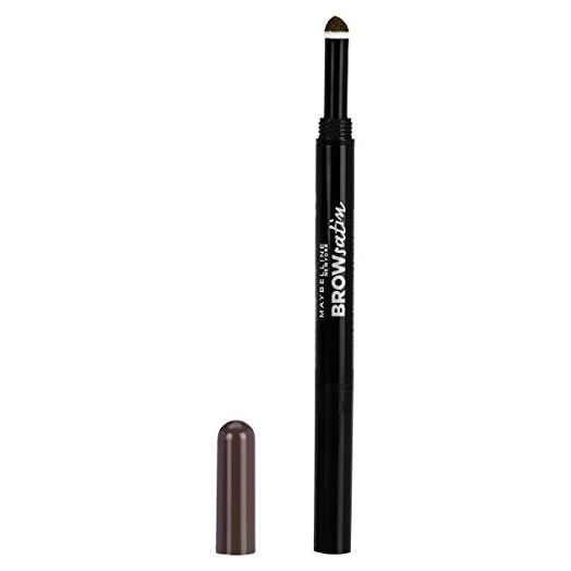 Maybelline Brow Define and Fill Duo 2-in-1 Defining Pencil with Filling Powder, Deep Brown, 0.021 Ounce
