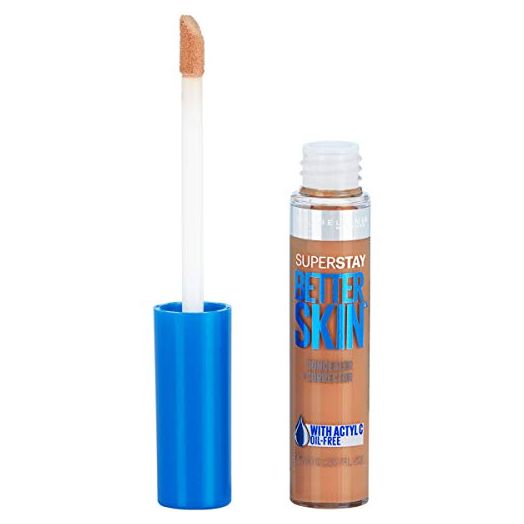 Maybelline New York Superstay Better Skin Concealer, Medium, 0.25 Fluid Ounce