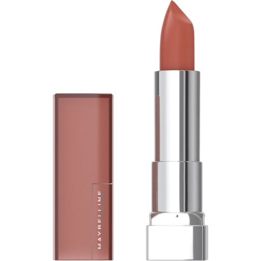 Maybelline Color Sensational The Mattes, Matte Finish Lipstick Makeup, Nude Nuance, 0.15 oz.