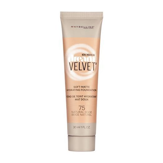 Maybelline New York Dream Velvet Soft-Matte Hydrating Foundation, Natural Beige, 1 fl. oz.