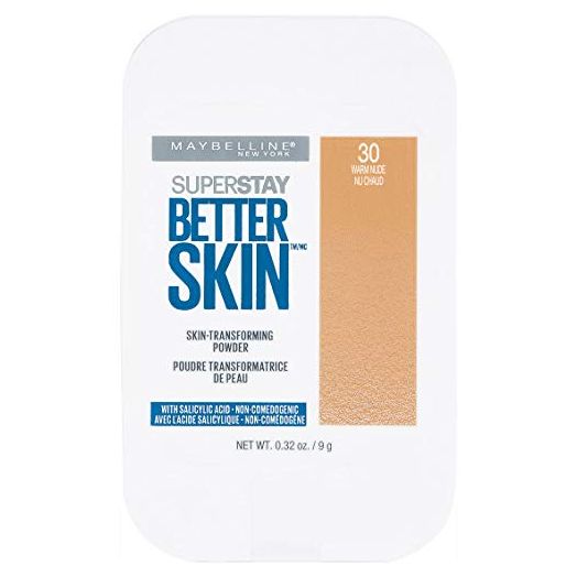 Maybelline New York Super Stay Better Skin Powder, Warm Nude, 0.32 oz.