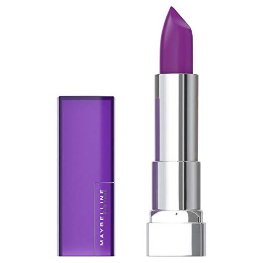 Maybelline Color Sensational Matte Lipstick, Violet Vixen, 1 Tube