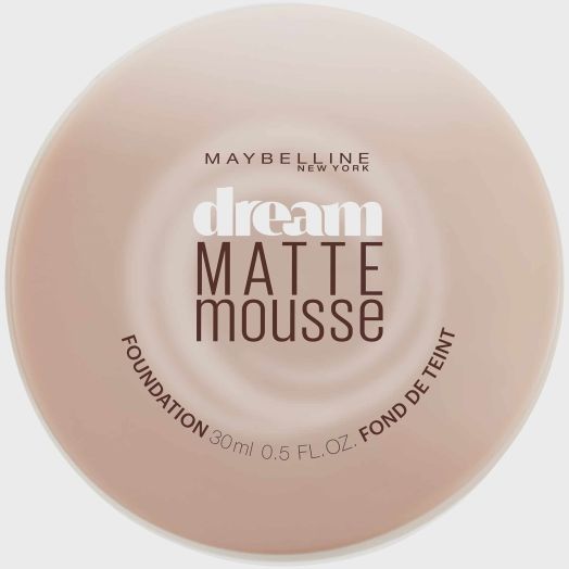 Maybelline Dream Matte Mousse Foundation, Creamy Natural, 0.64 oz.