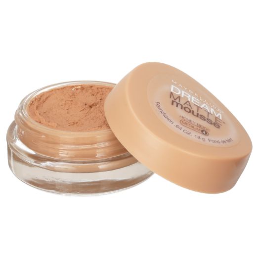 Maybelline Dream Matte Mousse Foundation, Honey Beige, 0.64 oz.