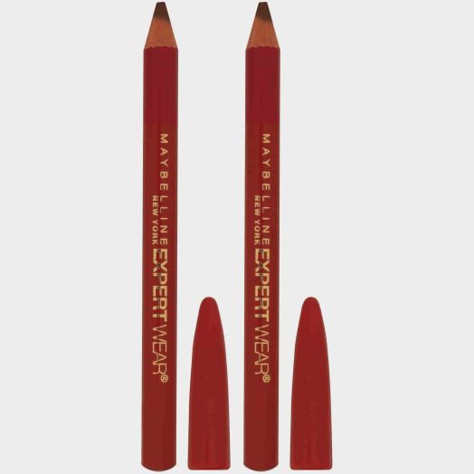 Maybelline Expert Wear Twin Brow & Eye Pencils, Medium Brown, 2 Count