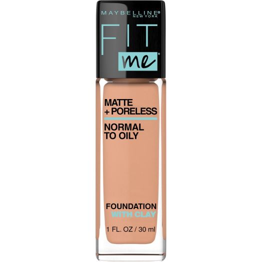 Maybelline Fit Me Matte + Poreless Liquid Foundation Makeup, Classic Beige, 1 oz