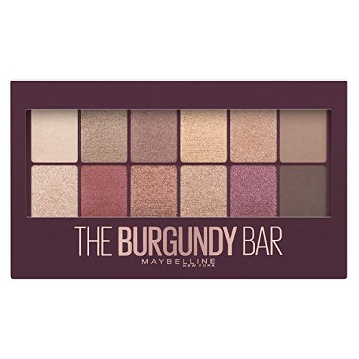 Maybelline Eyeshadow Palette, The Burgundy Bar