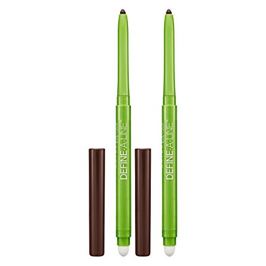 Maybelline New York Define-A-Line Eyeliner Makeup, Brownish Black, 2 Count