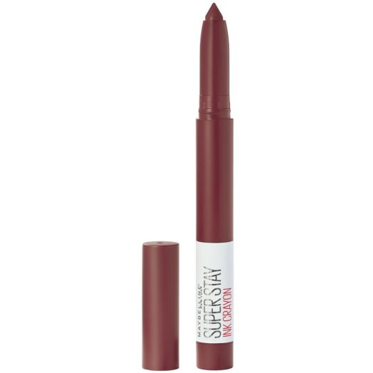 Maybelline Super Stay Ink Crayon Lipstick, Matte Longwear Lipstick Makeup, Live On The Edge, 0.04 oz.