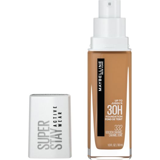 Maybelline Super Stay Full Coverage Liquid Foundation Makeup, Golden Caramel, 1 fl oz