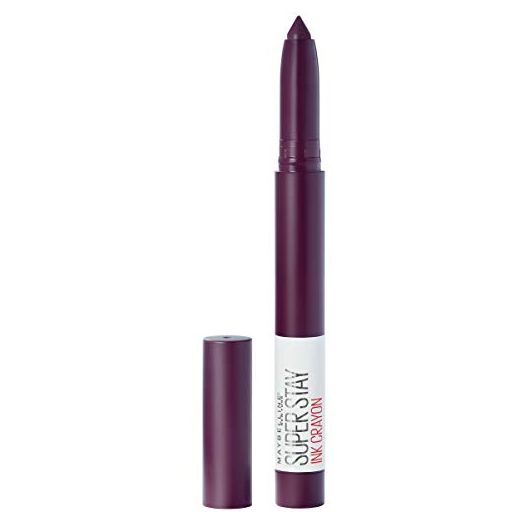 Maybelline SuperStay Ink Crayon Matte Longwear Lipstick With Built-in Sharpener, Forget The Rules, 0.04 Ounce