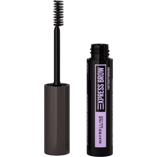Maybelline Brow Fast Sculpt Eyebrow Gel Mascara Makeup, Shapes Eyebrow, Black Brown, 0.09 fl oz