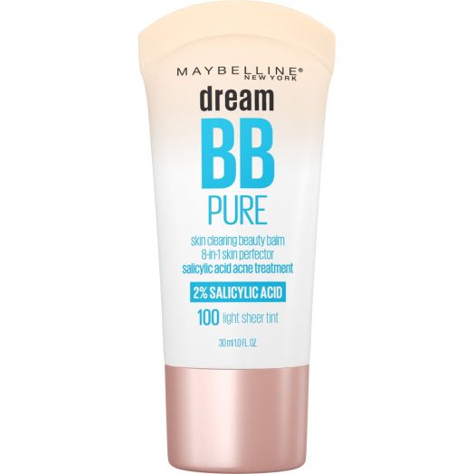 Maybelline Dream Pure BB Cream 8-in-1 Skin Perfector, Light, 1 fl oz