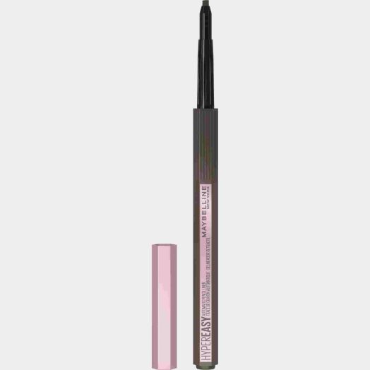 Maybelline Eyestudio Hyper Easy No Slip Pencil Eyeliner Makeup, Deep Brown, 0.021 oz