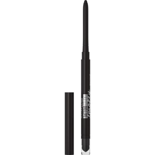 Maybelline TattooStudio Gel Pencil Eyeliner, Smokey Black, 0.01 oz