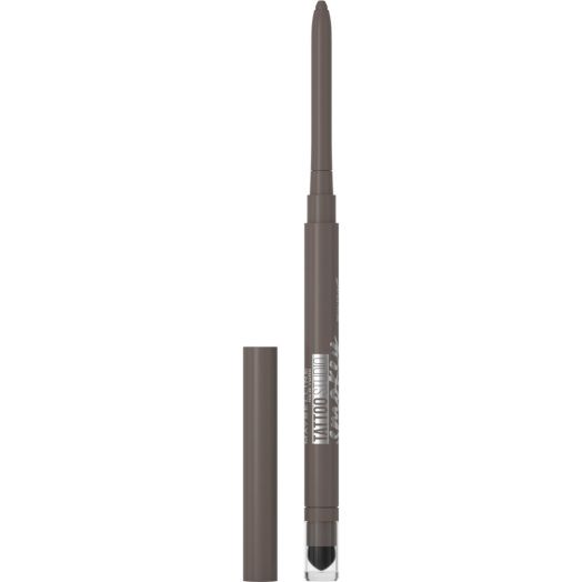 Maybelline TattooStudio Smokey Gel Pencil Eyeliner, Smokey Grey, 0.01 oz.